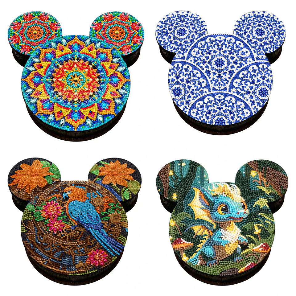 Disney Mickey Shaped Storage Box