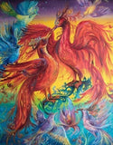 Amazing Phoenix Pair & Birds - diamond-painting-bliss.myshopify.com