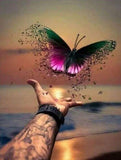 Beautiful Butterfly Freed to Fly - diamond-painting-bliss.myshopify.com