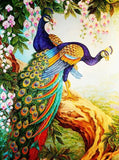 Beautiful Peafowl Pair - Diamond Painting Kit - diamond-painting-bliss.myshopify.com