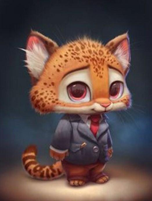 Cartoon Fox Diamond Painting - diamond-painting-bliss.myshopify.com