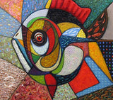 Colorful Fish Art Painting Kit - diamond-painting-bliss.myshopify.com