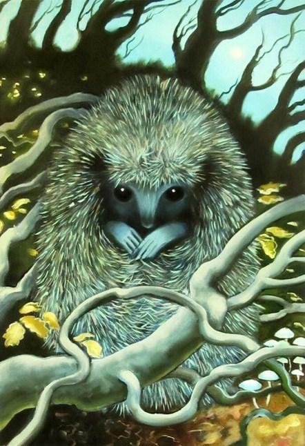 Cutest Hedgehog Baby Diamond Painting - diamond-painting-bliss.myshopify.com