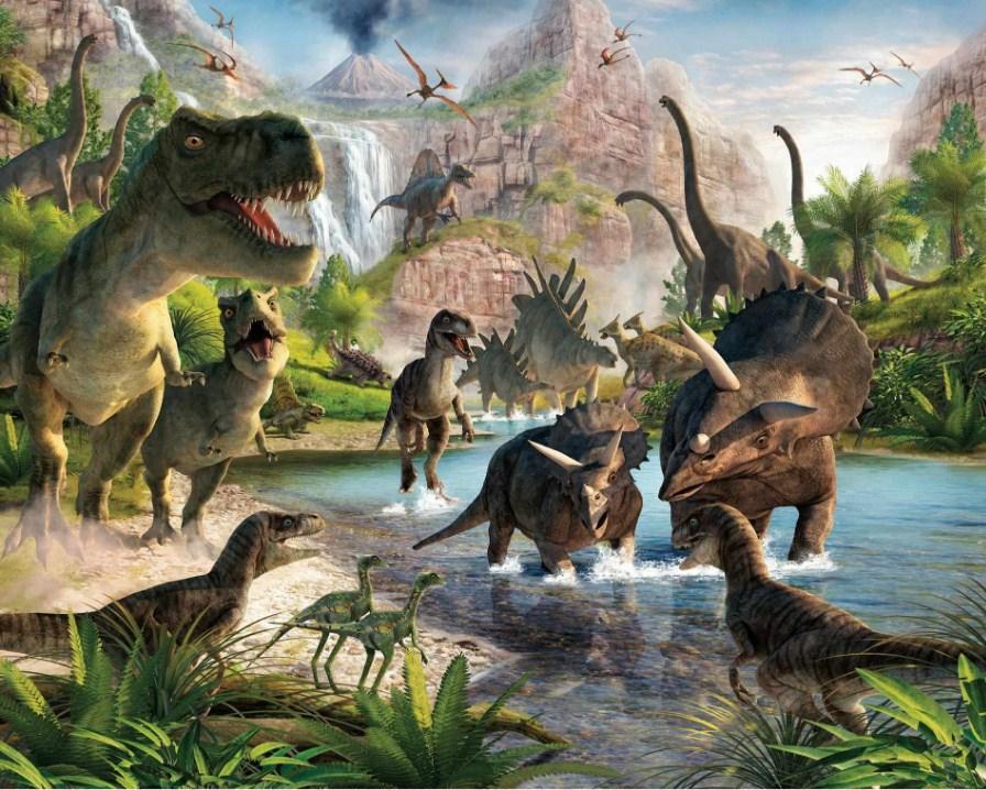 Dinosaurs Species - Diamond Painting Kit - diamond-painting-bliss.myshopify.com