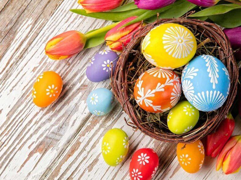 Easter Eggs & Tulips - diamond-painting-bliss.myshopify.com