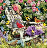 Garden Birds - Paint by Diamonds - diamond-painting-bliss.myshopify.com