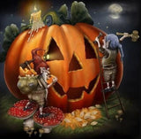 Halloween Preparations - Paint with Diamonds - diamond-painting-bliss.myshopify.com