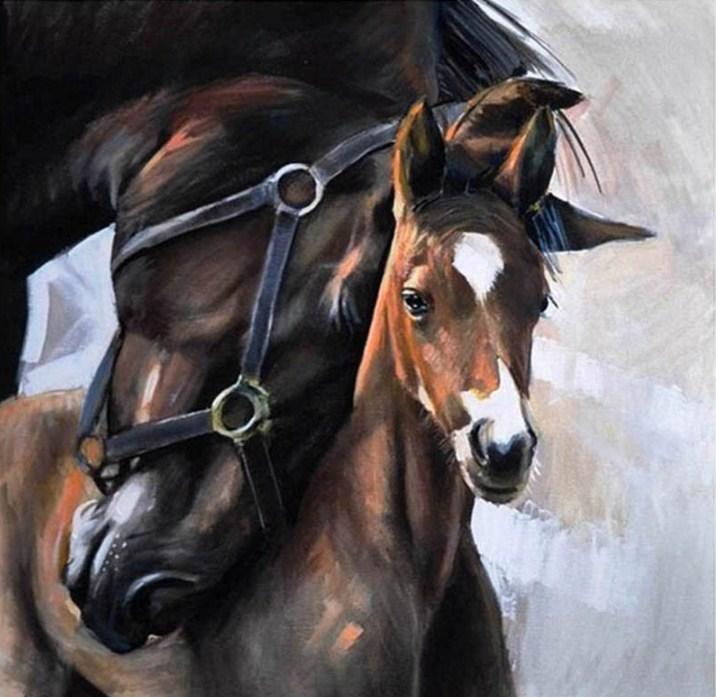 Horse Diamond Painting - diamond-painting-bliss.myshopify.com