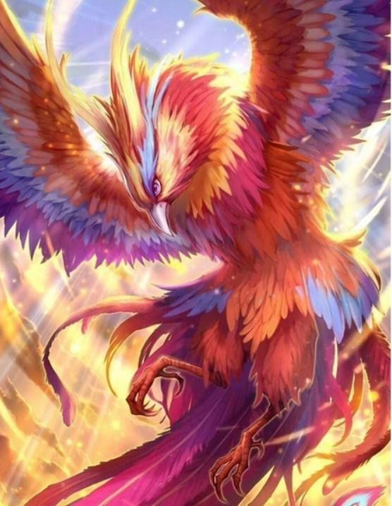 Mighty Phoenix Diamond Painting - diamond-painting-bliss.myshopify.com