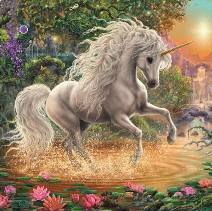 Mystical Unicorn Diamond Painting Kit - diamond-painting-bliss.myshopify.com