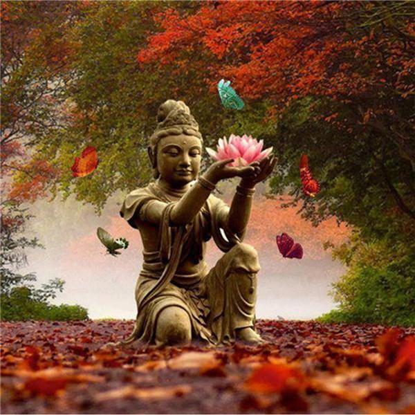 Po Lin Monastery Diamond Painting - diamond-painting-bliss.myshopify.com