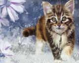 Running Cat - Diamond Painting Kit - diamond-painting-bliss.myshopify.com