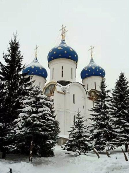 The Holy Trinity-St. Sergius Lavra - diamond-painting-bliss.myshopify.com