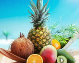 Tropical Fruits - Paint by Diamonds - diamond-painting-bliss.myshopify.com