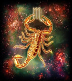 Zodiac Scorpio - Paint by Diamonds - diamond-painting-bliss.myshopify.com