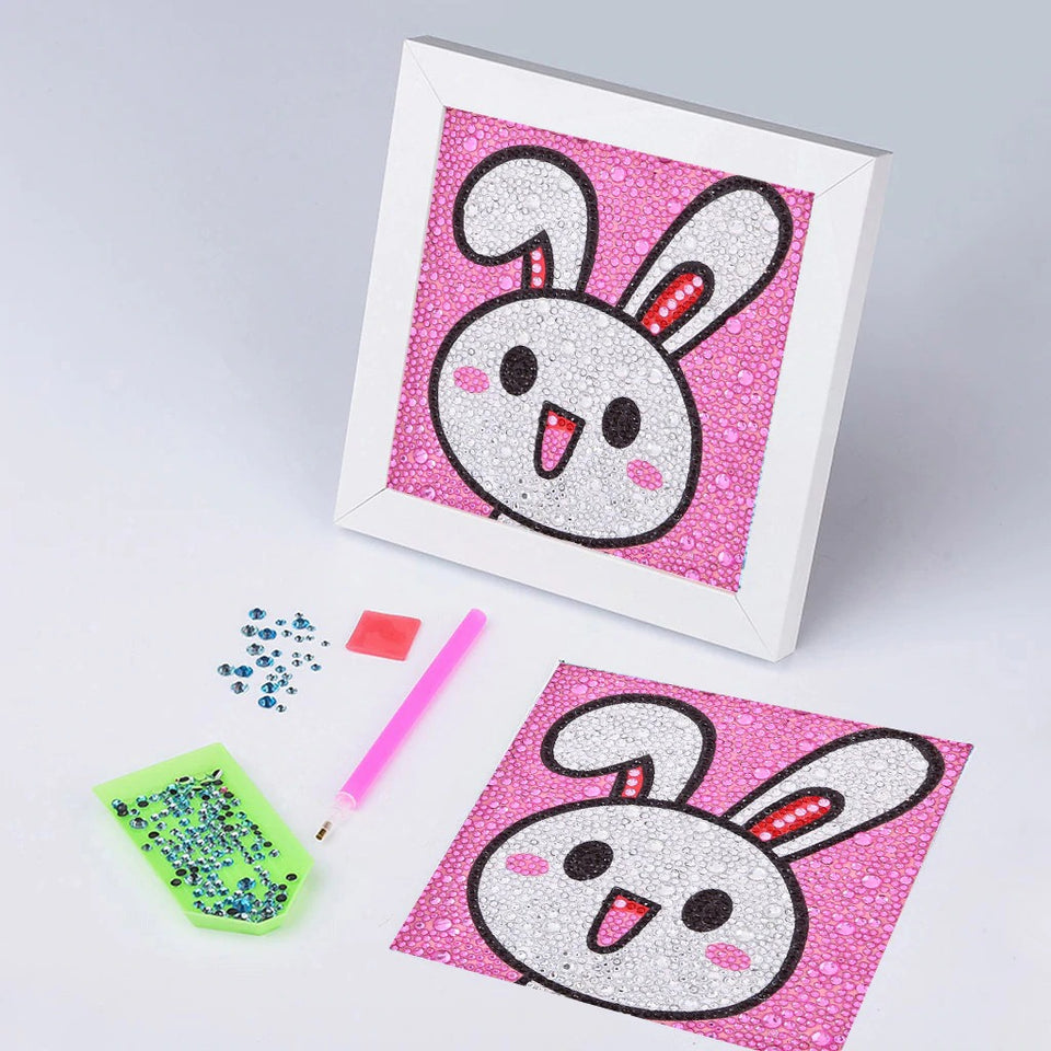 4 Pcs Set Cute Animals Paintings For Kids