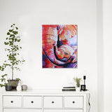 Elephant With calf Painting