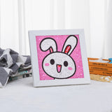 Cute Small Rabbit Painting For Kids