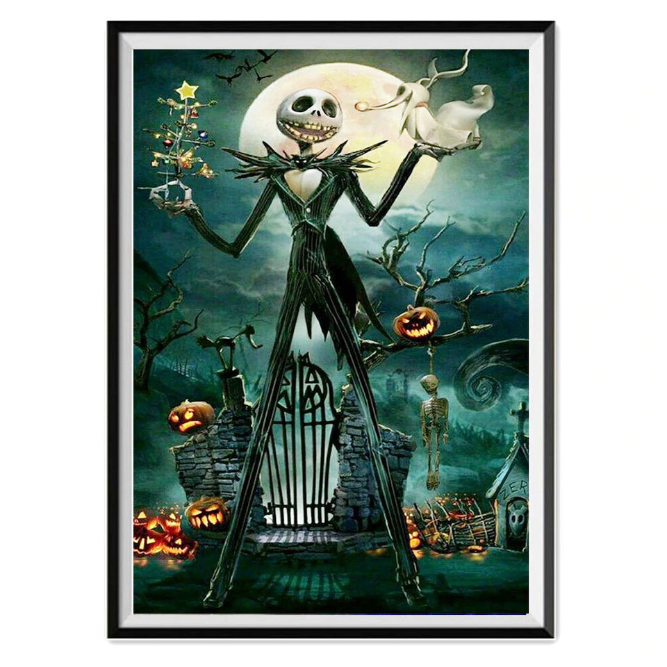Painting Halloween Pumpkin