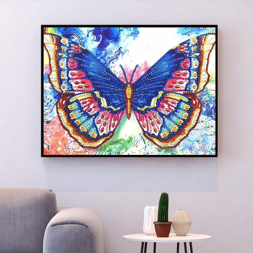 Cute Butterfly In Colors