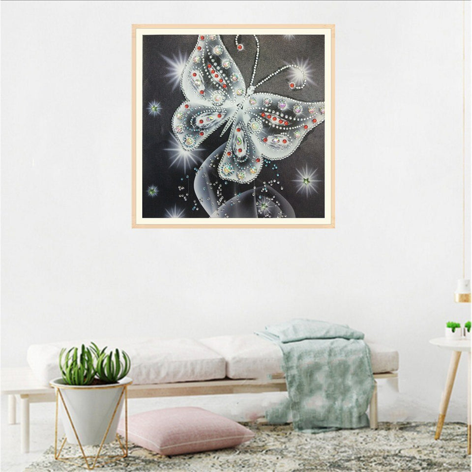 Silver Cute Butterfly