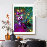 Lovely Colorful Butterfly Painting