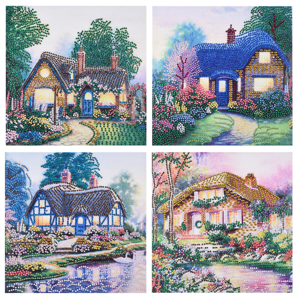 Beautiful House With Trees