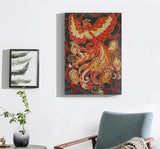 Colorful Flying Bird