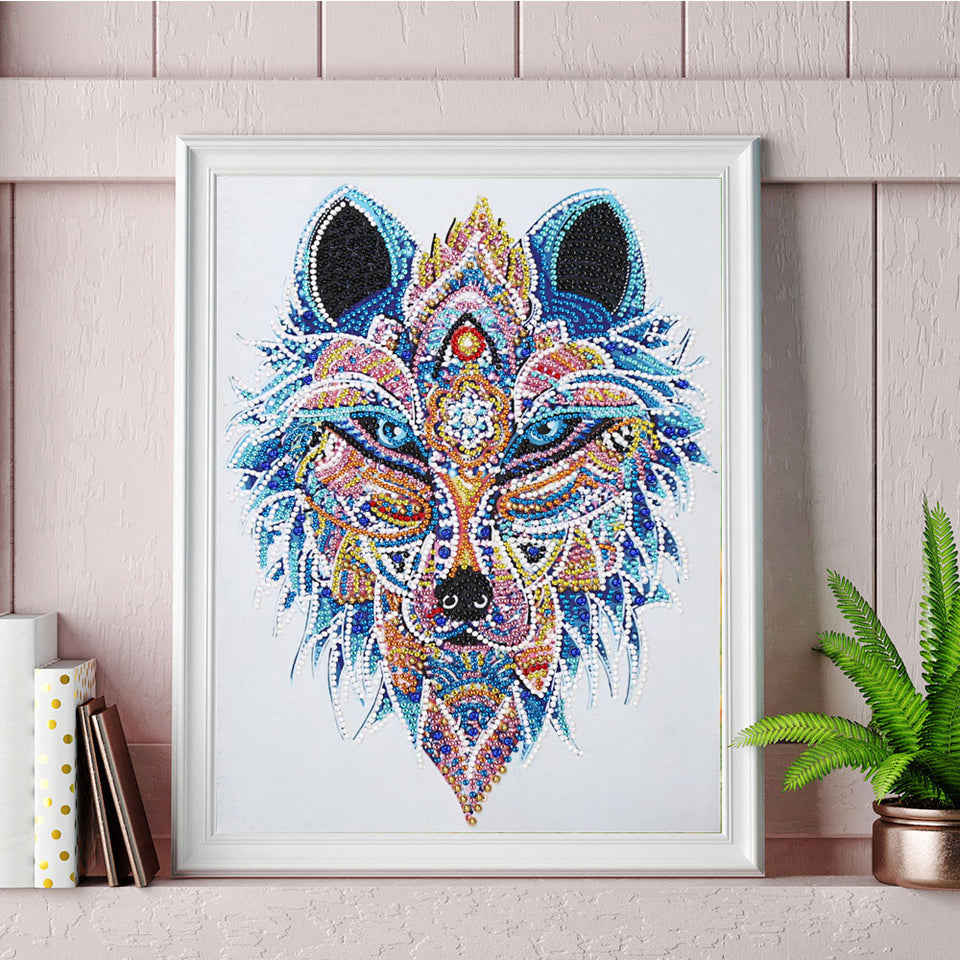 Motif Colorful Painting