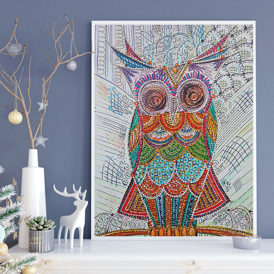 Lovely Multi color Owl