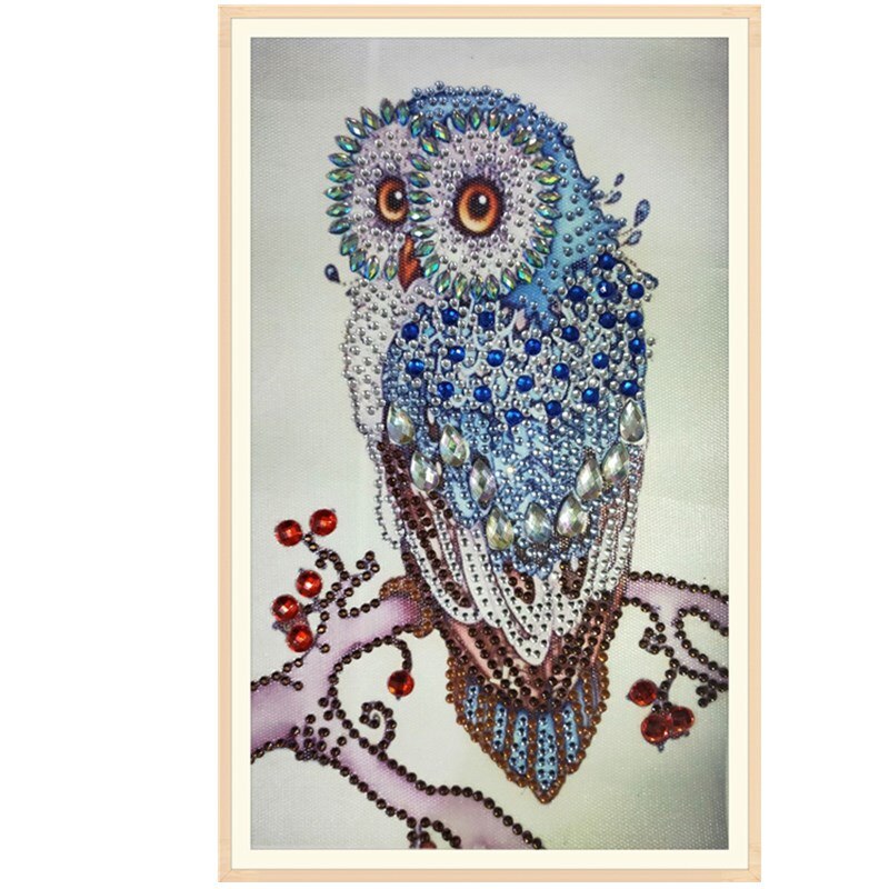 Confused Owl On Tree