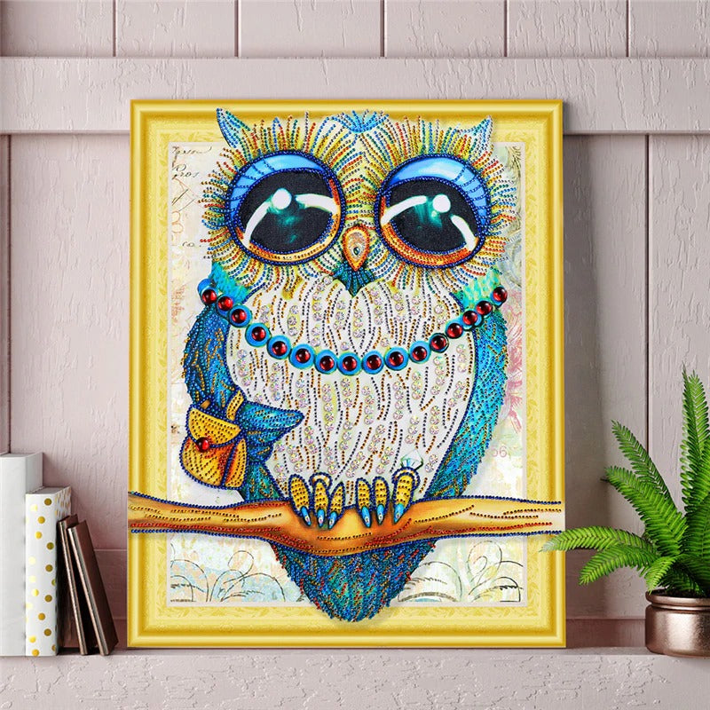 Cute Owl With Big Eyes