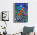 Wolf Calling In Night