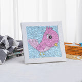 Cute Pink Bird Painting