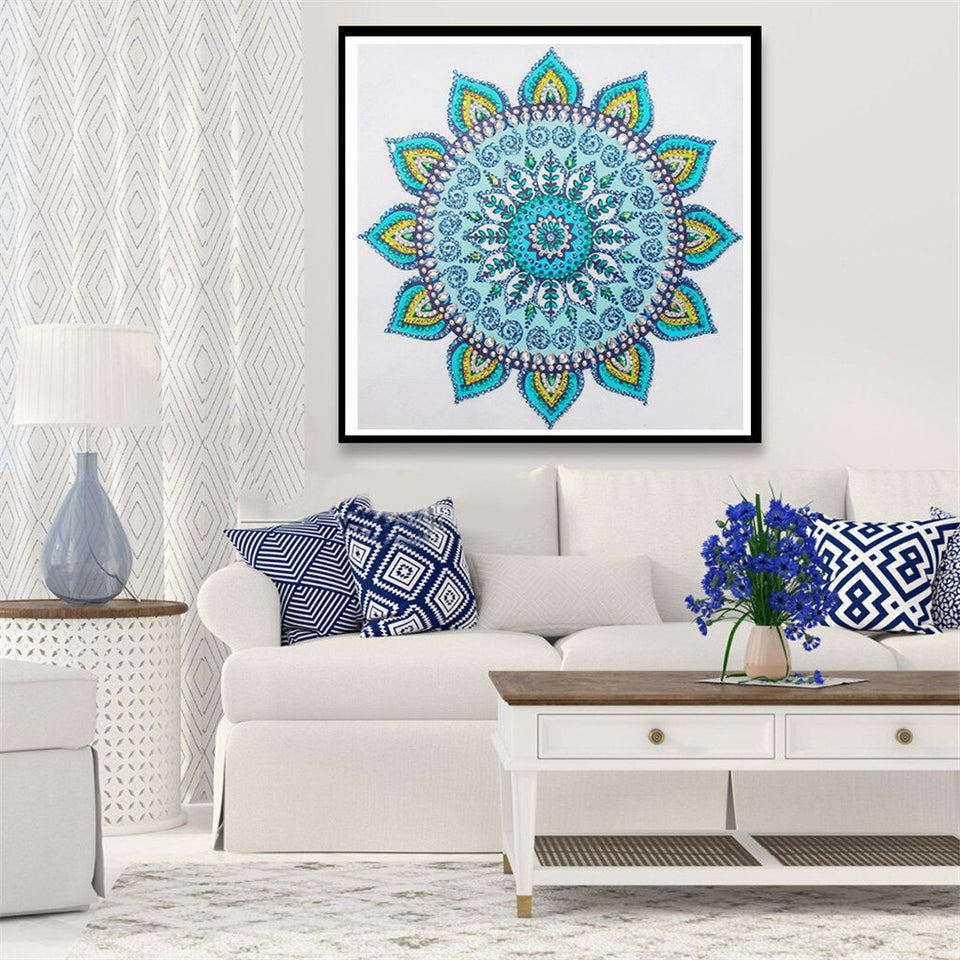 Round Mandala Painting