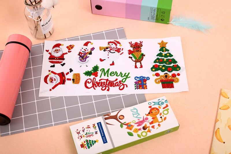 Christmas Diamond Stickers For Children
