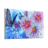 Black Butterfly On Flower