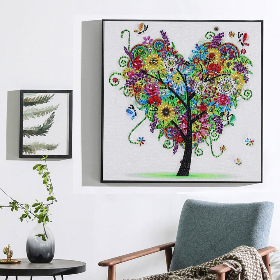 Tree Heart Painting