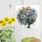 Charming Tree With Butterfly