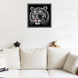 Black And White Tiger Special Diamond Painting