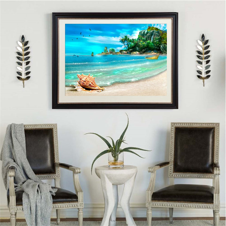 Beautiful Beach Painting
