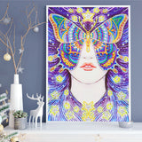 Women Butterfly Colorful Combination