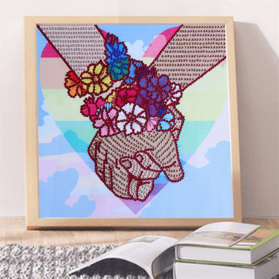 Loving Hands With Flowers