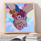 Loving Hands With Flowers