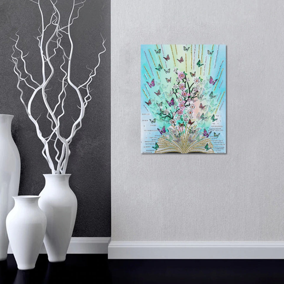 Flowers And Butterfly s
