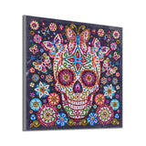 Colorful Skull With Flowers