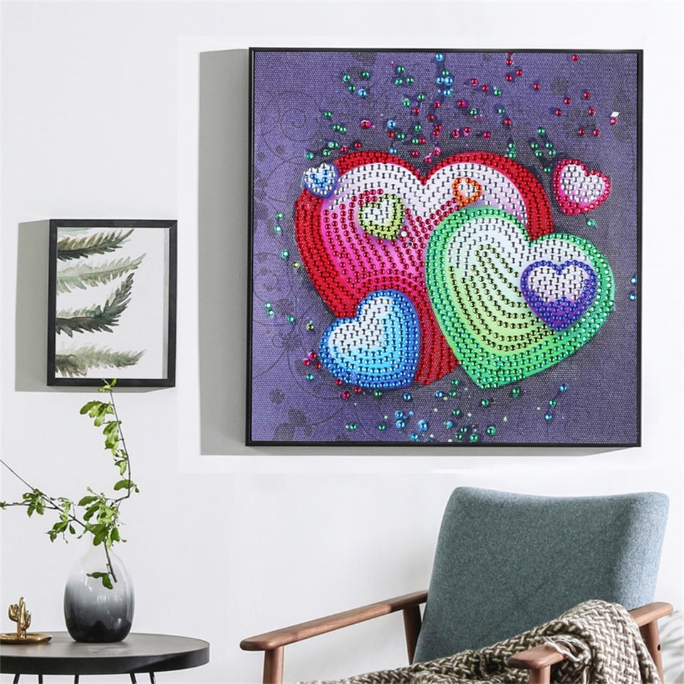 Colorful Hearts
