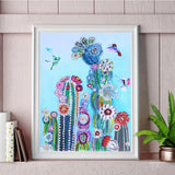 Cute Birds On Flowers