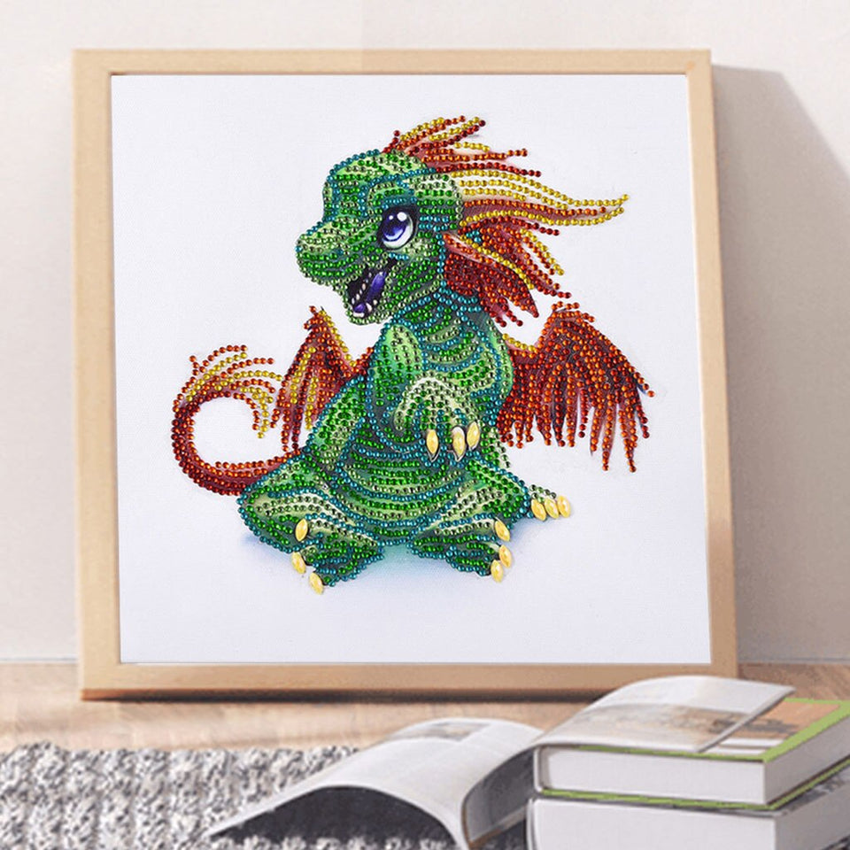 2Pcs Set Colorful Birds And Dragon