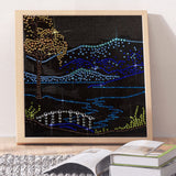 Crystal Colorful Painting